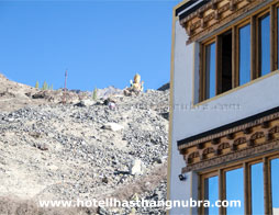 Lhasthang Hotel Nubra Valley View From Hotel