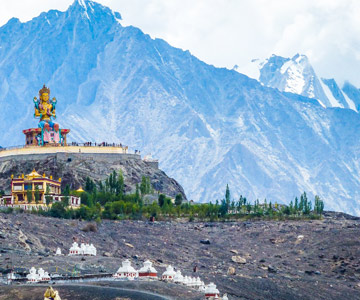 Diskit Monastery Nubra Valley